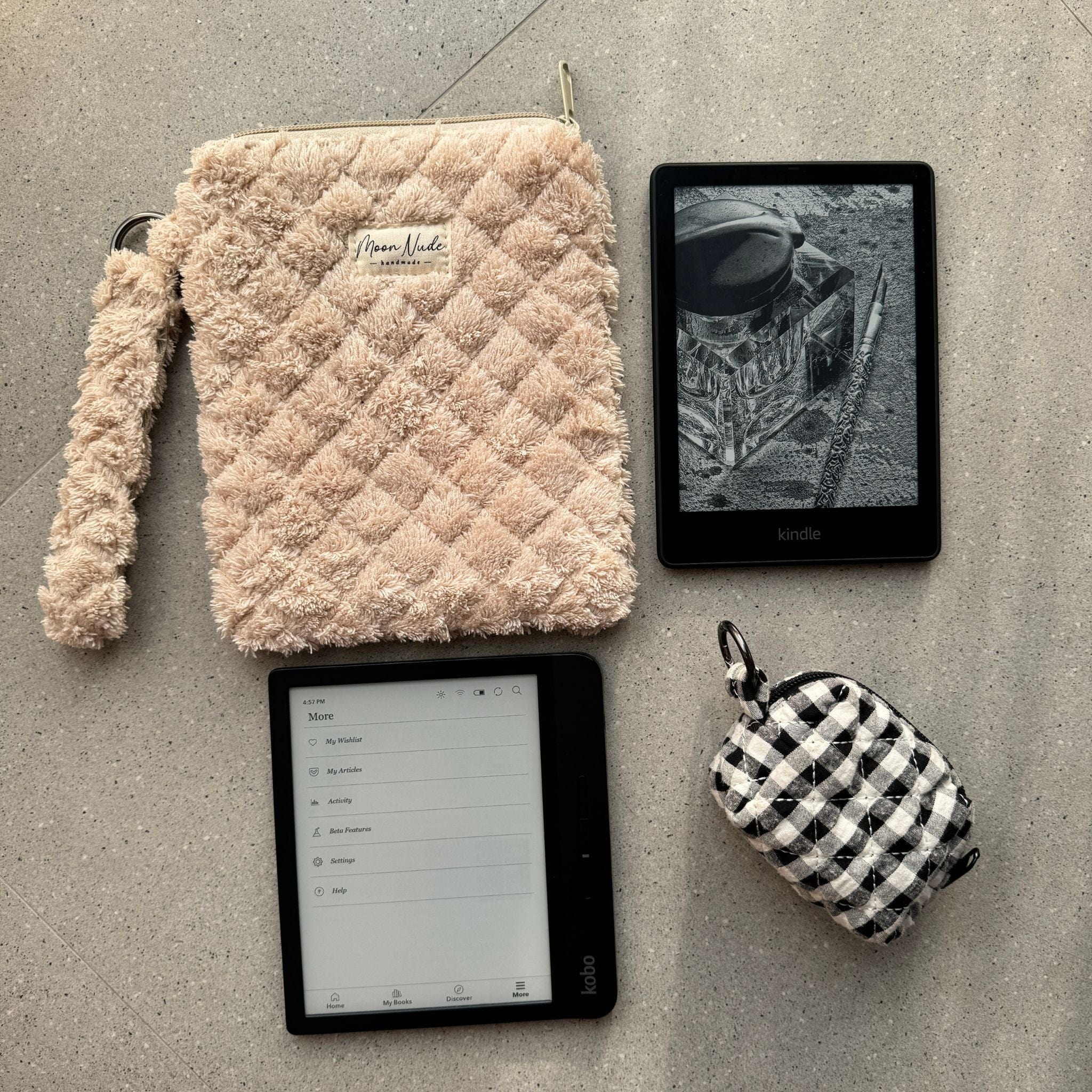 Moon Nude Teddy eReader Pouch