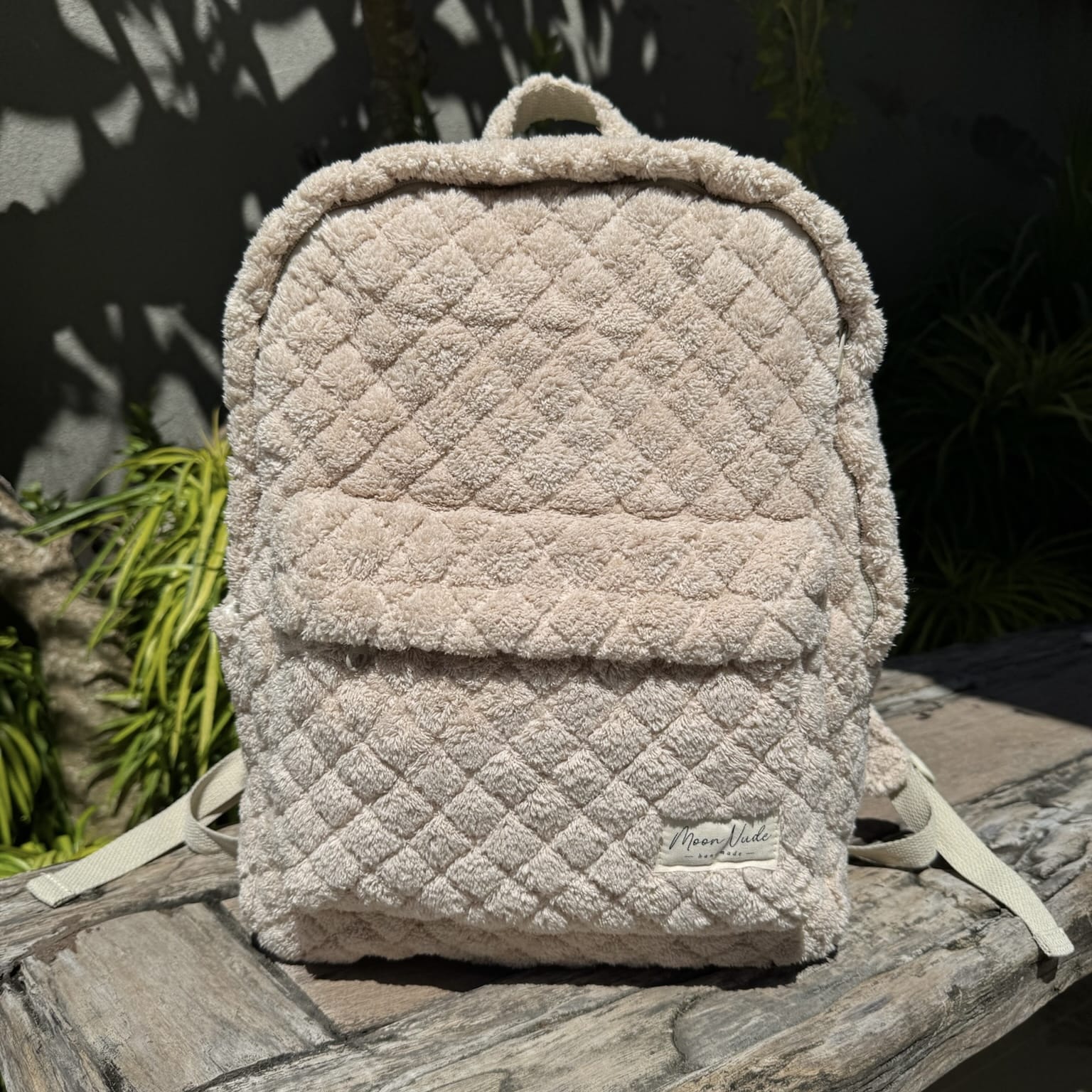 Moon Nude Teddy Large Backpack