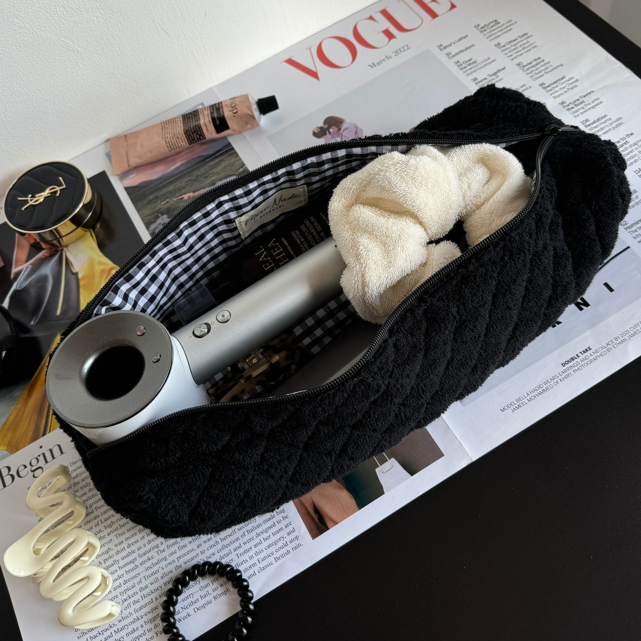 Moon Nude Space Hair Tool Bag