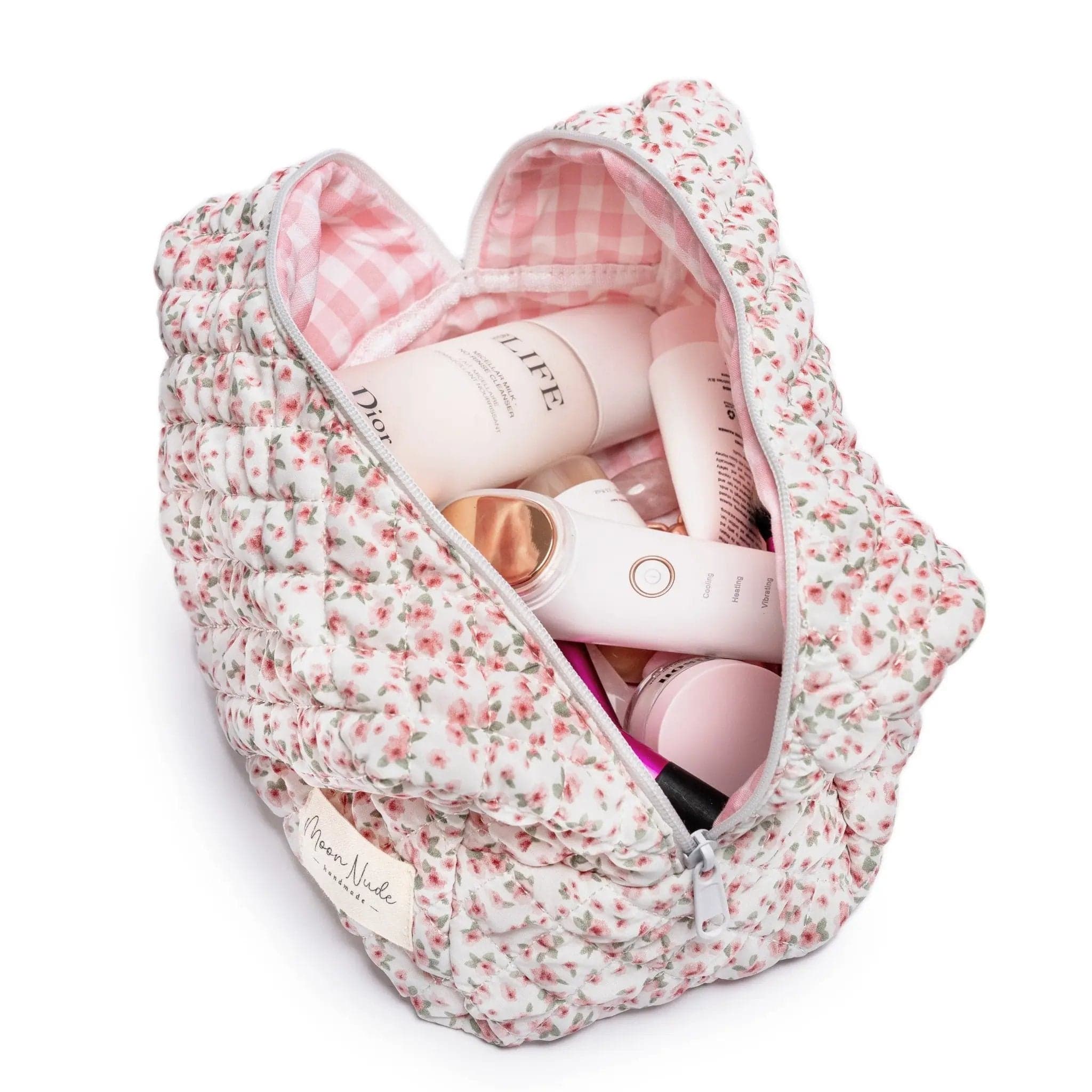 Moon Nude Peony Large Makeup Bag